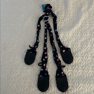 WALKEE PAWS Leggings Pet Size XS Polka Dots Bootie Comfy Waterproof Activewear